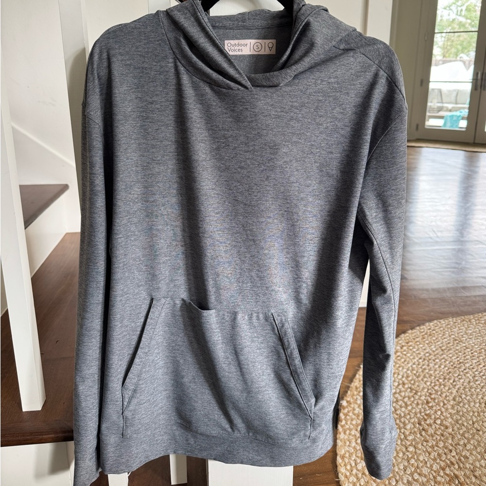 Outdoor Voices Grey Hoodie